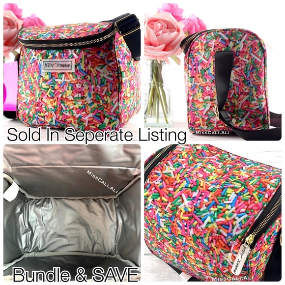 Betsey Johnson Sprinkles Cooler Tote Bag - Picture 7 of 10